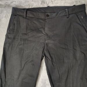 Lululemon Pants Men's 36x34 Black Zip Pockets Classic Fit‎ 5 Pocket Preppy